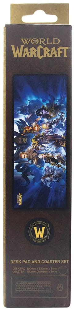World of Warcraft set sous-mains revêtu & sous-verre