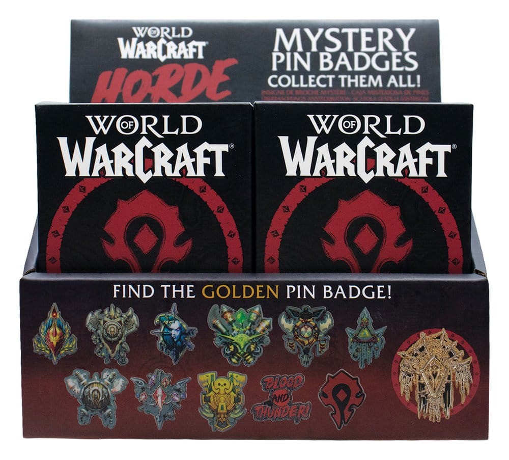 World of Warcraft Pin's Mystère Horde présentoir blind box (12)