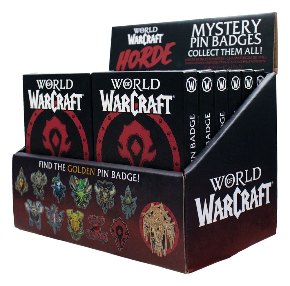 World of Warcraft Pin's Mystère Horde présentoir blind box (12)