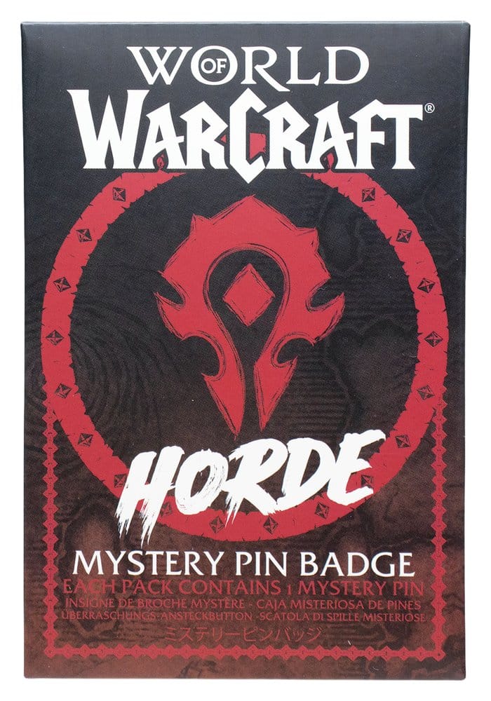 World of Warcraft Pin's Mystère Horde présentoir blind box (12)