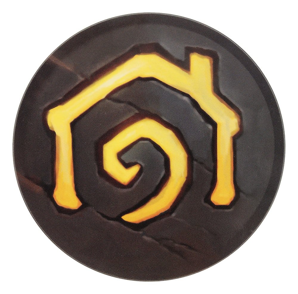 World of Warcraft pack 4 sous-verres en métal imprimé
