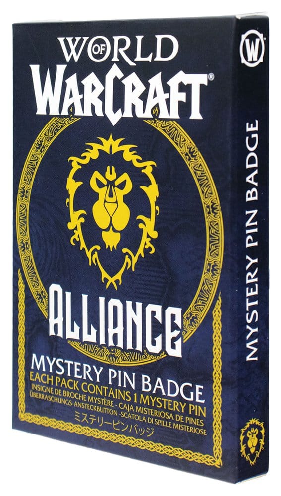 World of Warcraft Pin's Alliance Présentoir Boîte Aveugle (12)