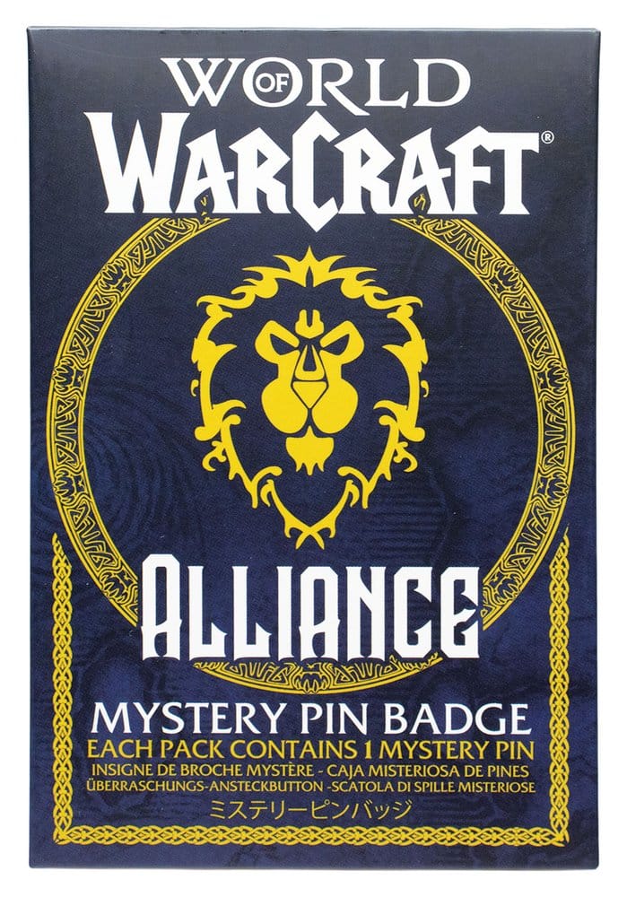 World of Warcraft Pin's Alliance Présentoir Boîte Aveugle (12)