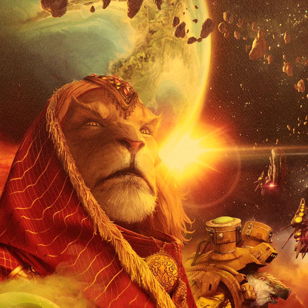 Twilight Imperium lithographie Factions Limited Edition 42 x 30 cm