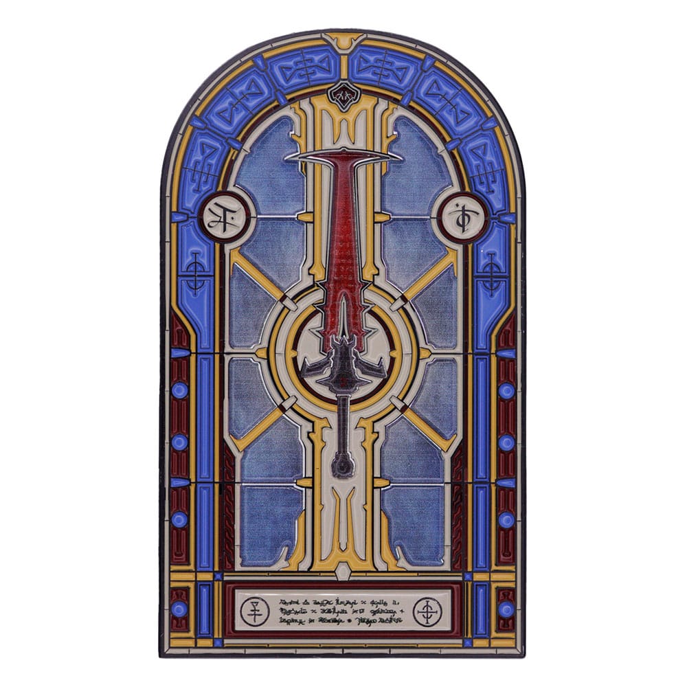 Doom Lingot Crucible Sword Stained Glass Limited Edition