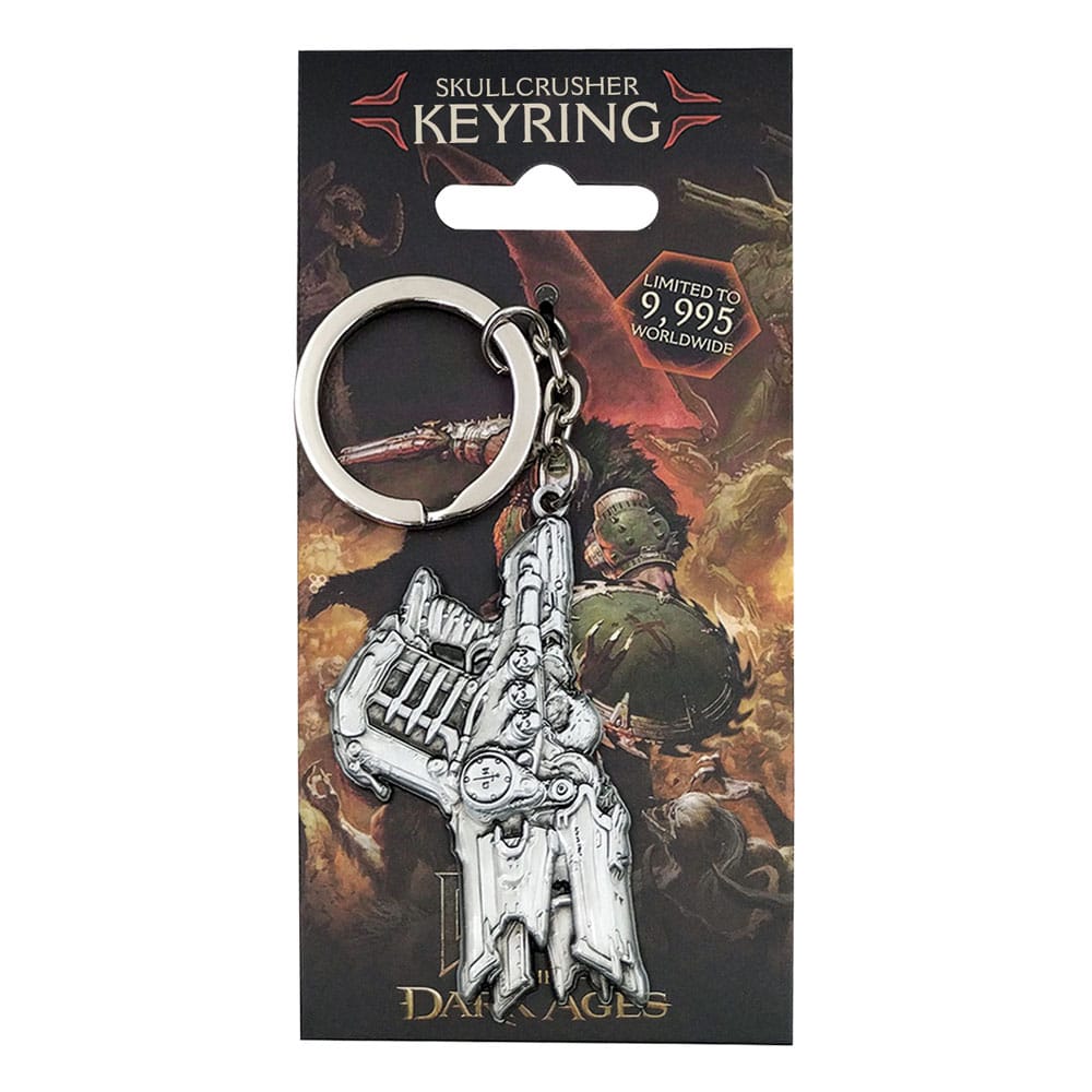 Doom: The Dark Ages porte-clés Skull Crusher Limited Edition