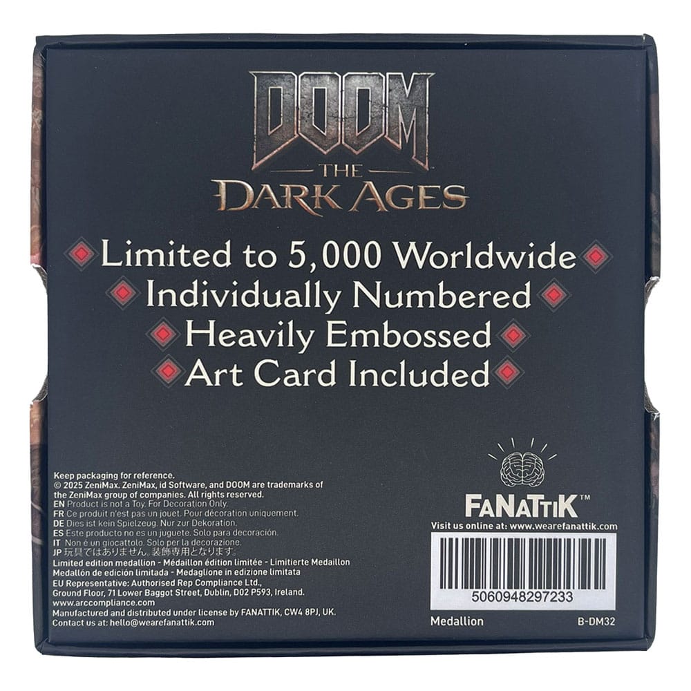 Doom: The Dark Ages médaillon Saw Shield