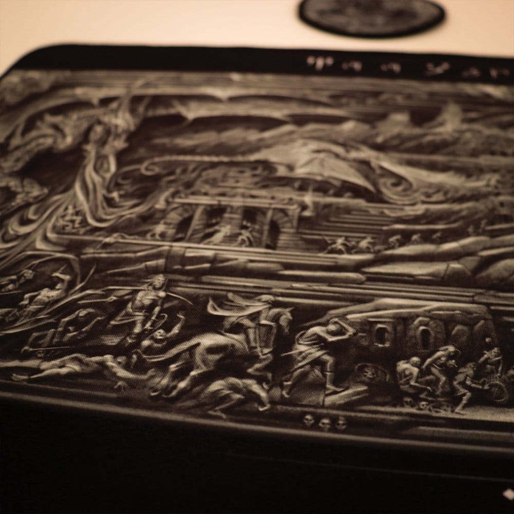 The Elder Scrolls V: Skyrim set sous-mains revêtu & sous-verre