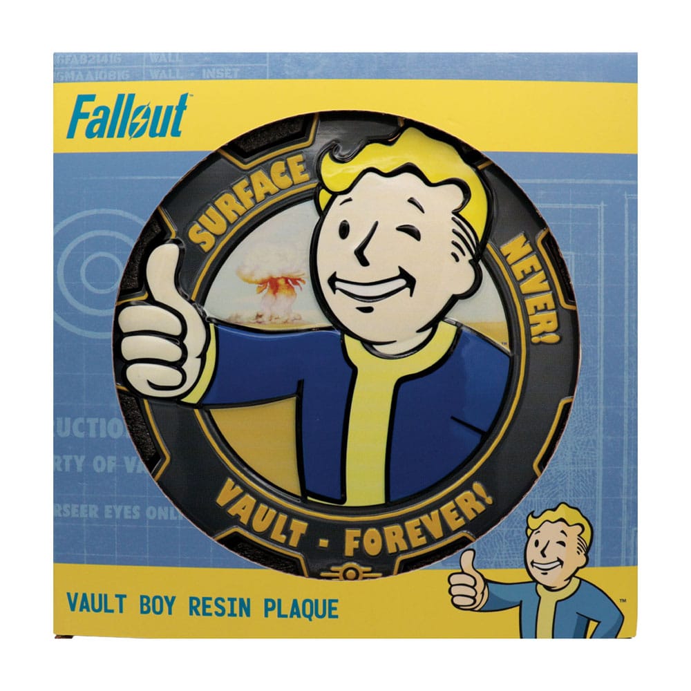 Fallout panneau résine Vault Boy