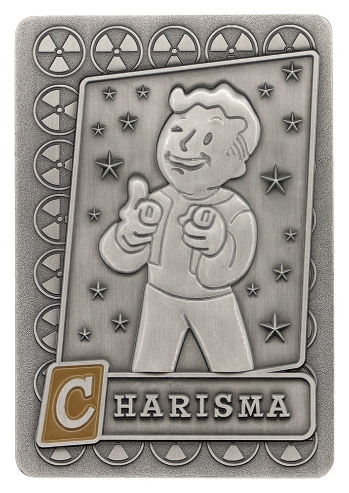Fallout Lingotes avec album de collection S.P.E.C.I.A.L. Perk Card Collector’s Album