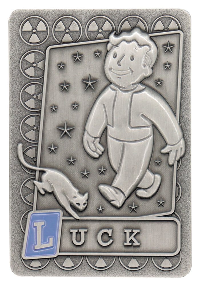Fallout Lingotes avec album de collection S.P.E.C.I.A.L. Perk Card Collector’s Album