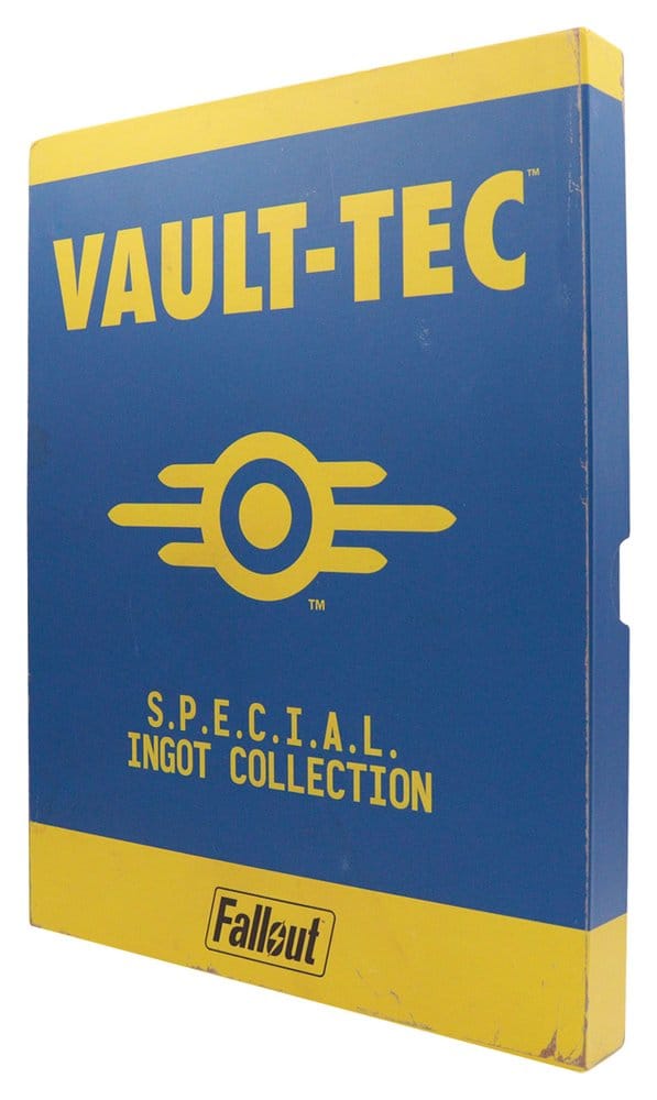 Fallout Lingotes avec album de collection S.P.E.C.I.A.L. Perk Card Collector’s Album
