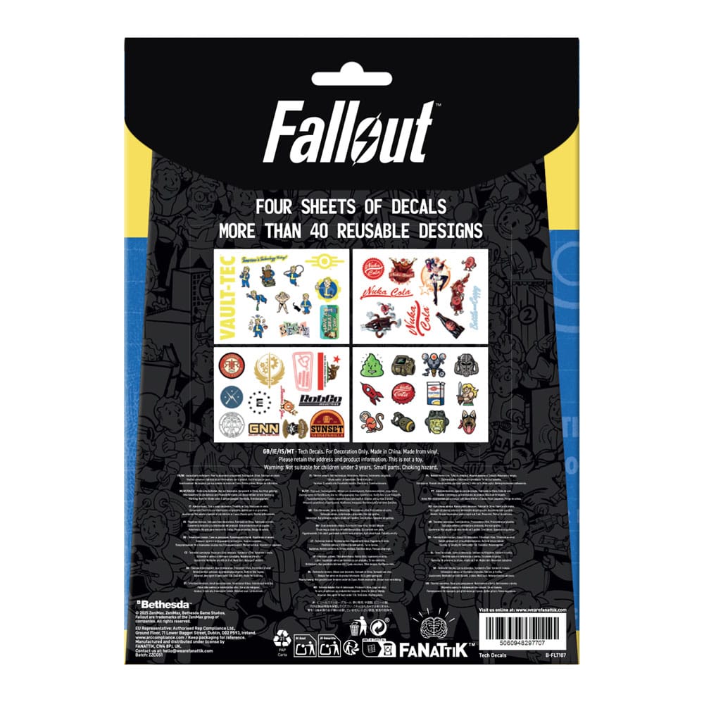Fallout stickers tech