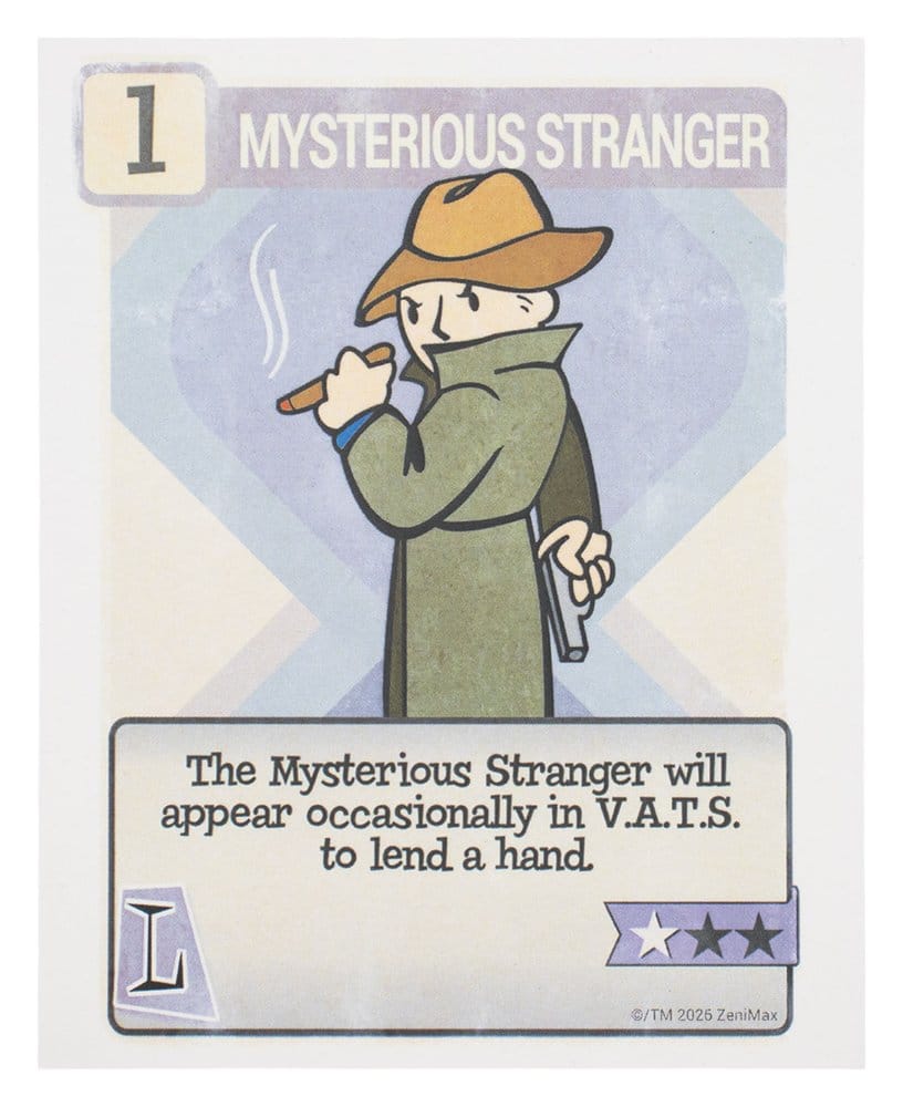 Fallout Lingot Pip-Boy Limited Edition Lenticular Mysterious Stranger Variant