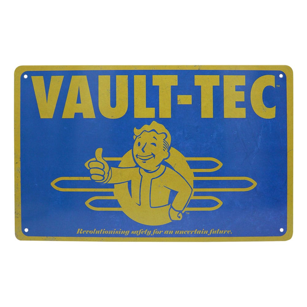 Fallout Set de 3 panneau métal Brands