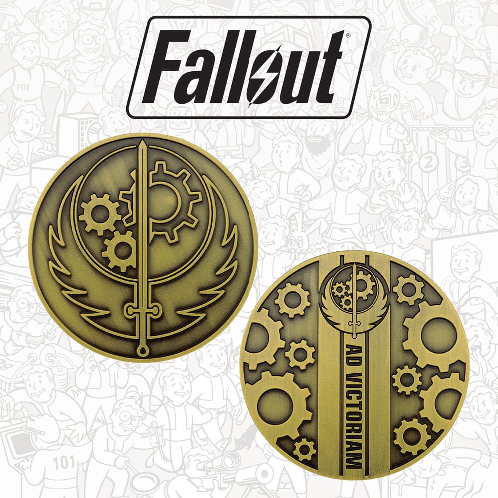 Fallout médaillon Brotherhood of Steel