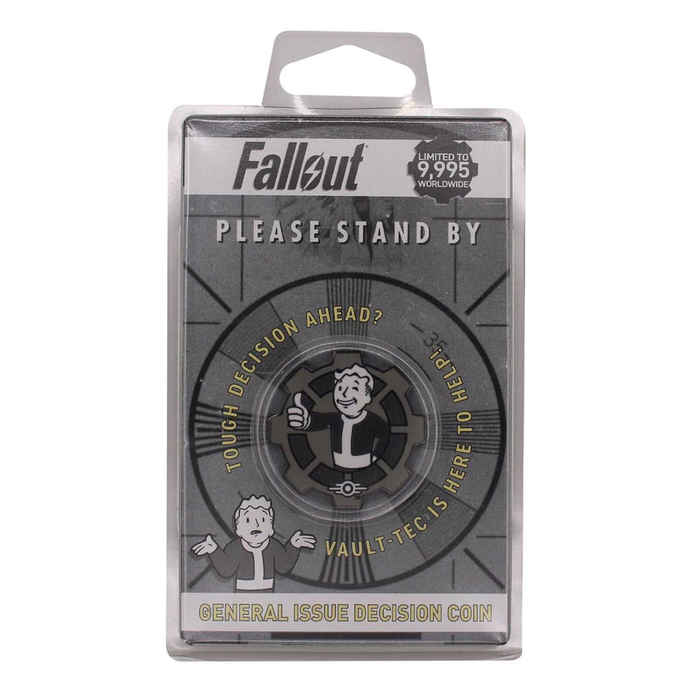 Fallout pièce de collection Decision Black & White Limited Edition