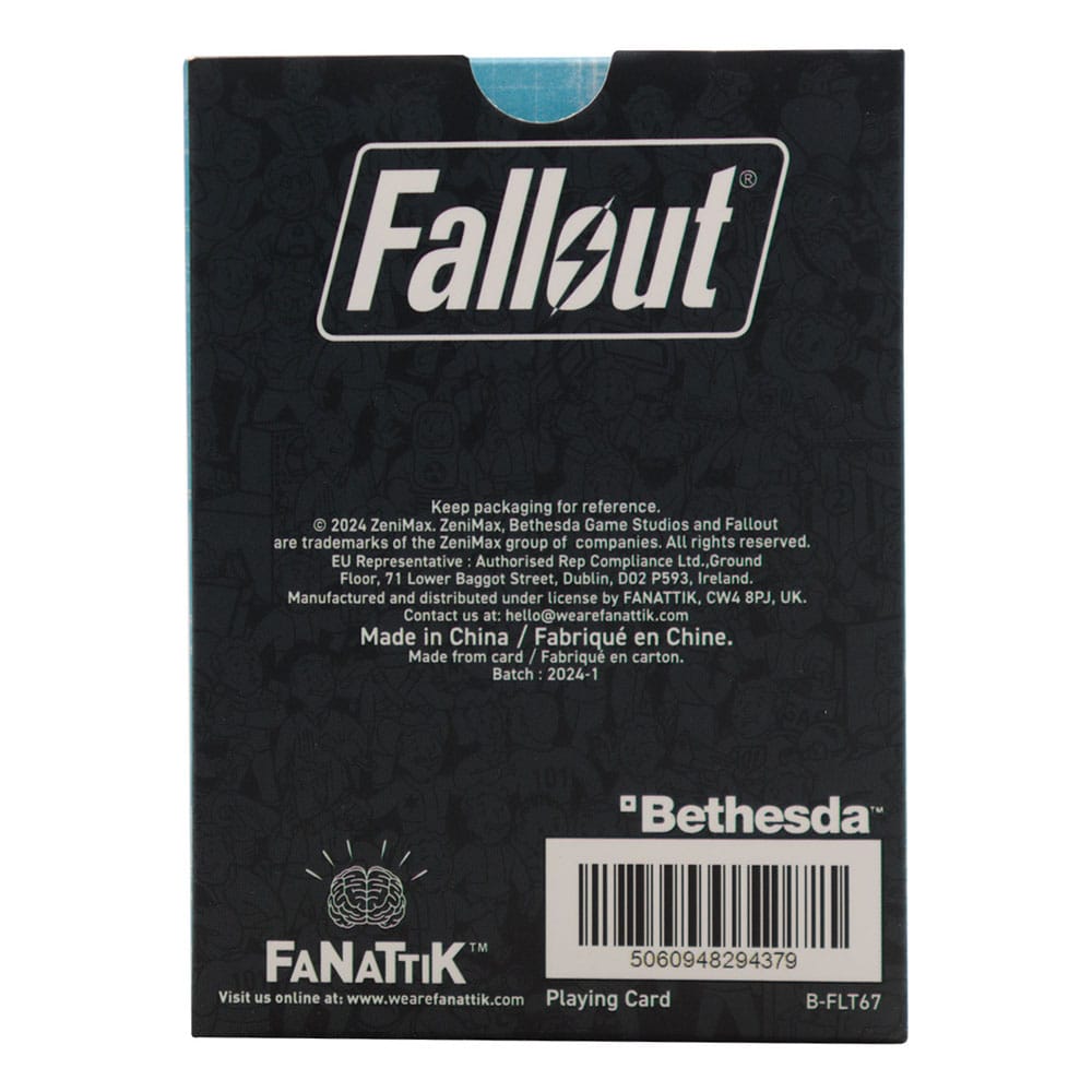 Fallout présentoir jeux de cartes à jouer (12)
