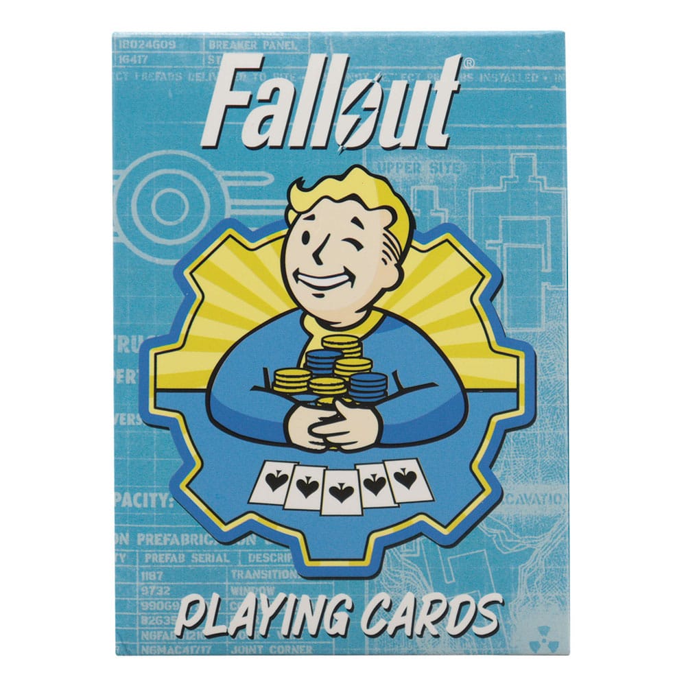 Fallout présentoir jeux de cartes à jouer (12)