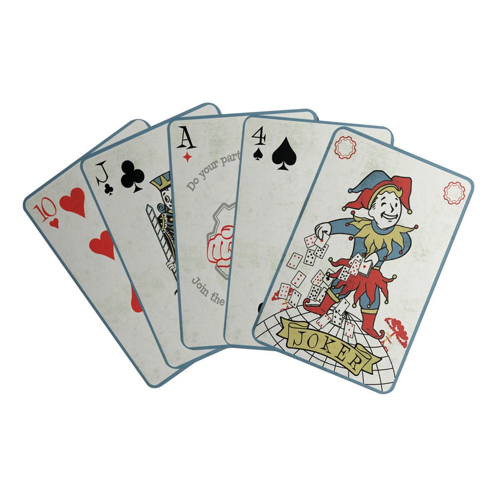 Fallout présentoir jeux de cartes à jouer (12)