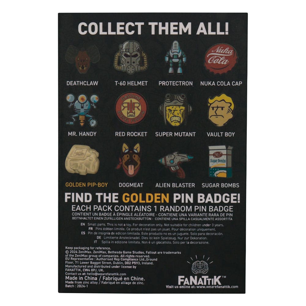 Fallout pin Mystery Pin