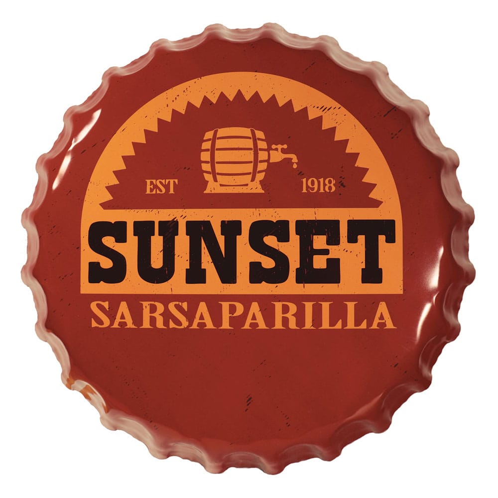 Fallout panneau métal Sunset Sarsaparilla Bottle Cap