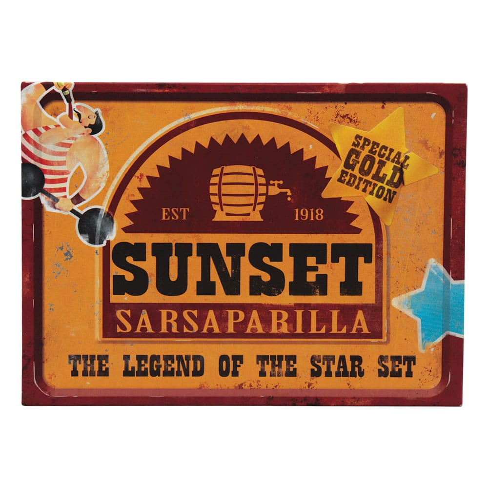 Fallout collection de réplique Sunset Sarsaparilla Legend of the Star Gold Coloured Limited Edition