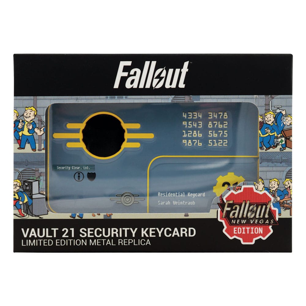 Fallout: New Vegas réplique Vault 21 Security Keycard Limited Edition