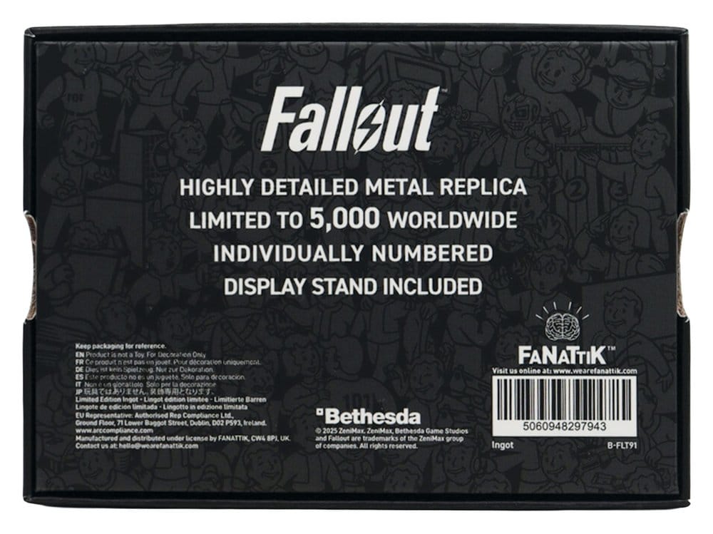 Fallout réplique Security Keycard Vault 111 Limited Edition 11 cm