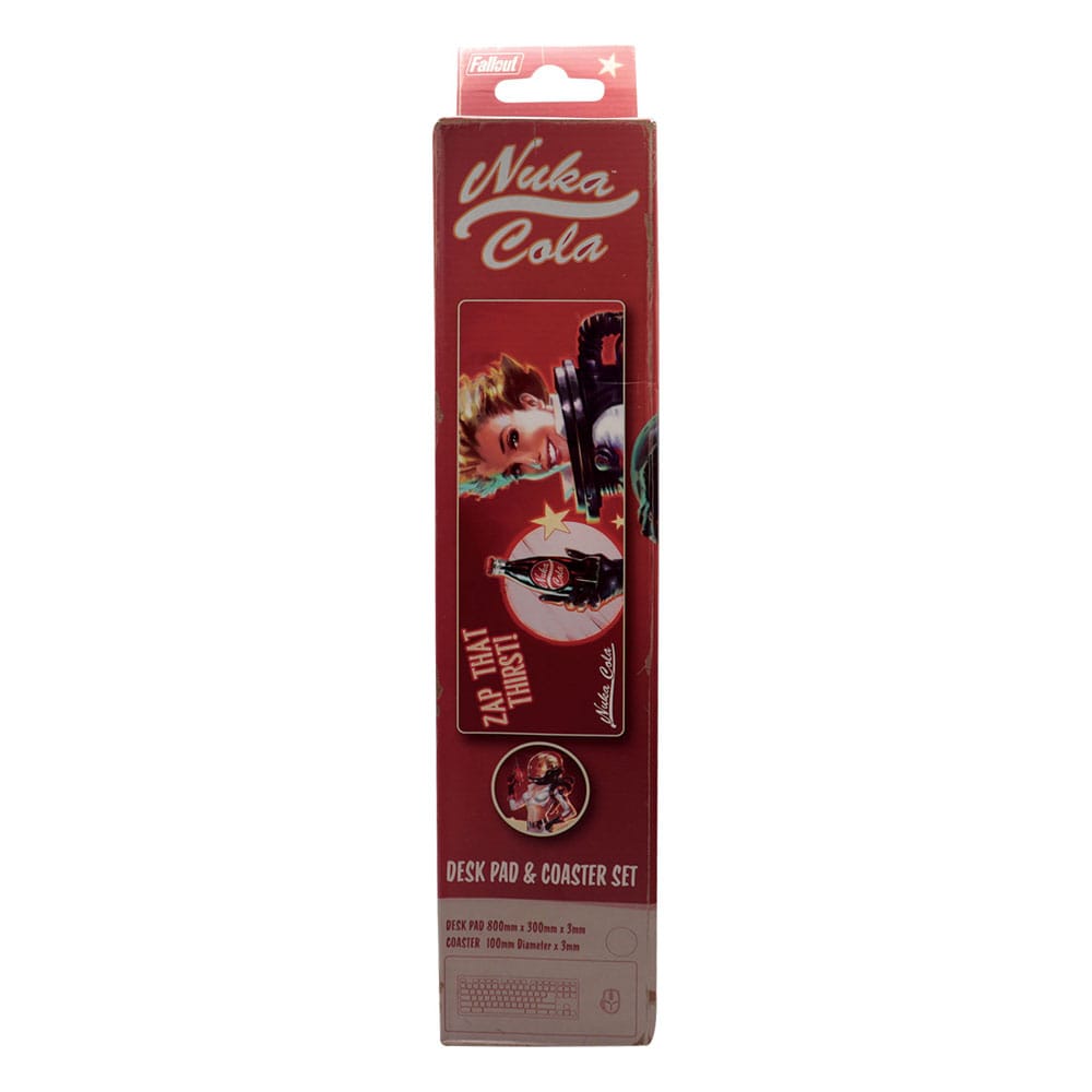 Fallout set sous-mains revêtu & sous-verre Nuka-Cola
