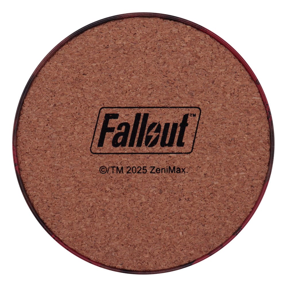 Fallout pack 4 sous-verres Metal Drinks