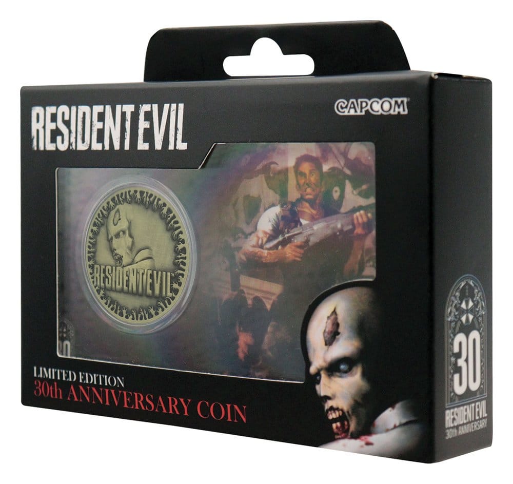 Resident Evil pièce de collection 30th Anniversary Antique Brass Edition