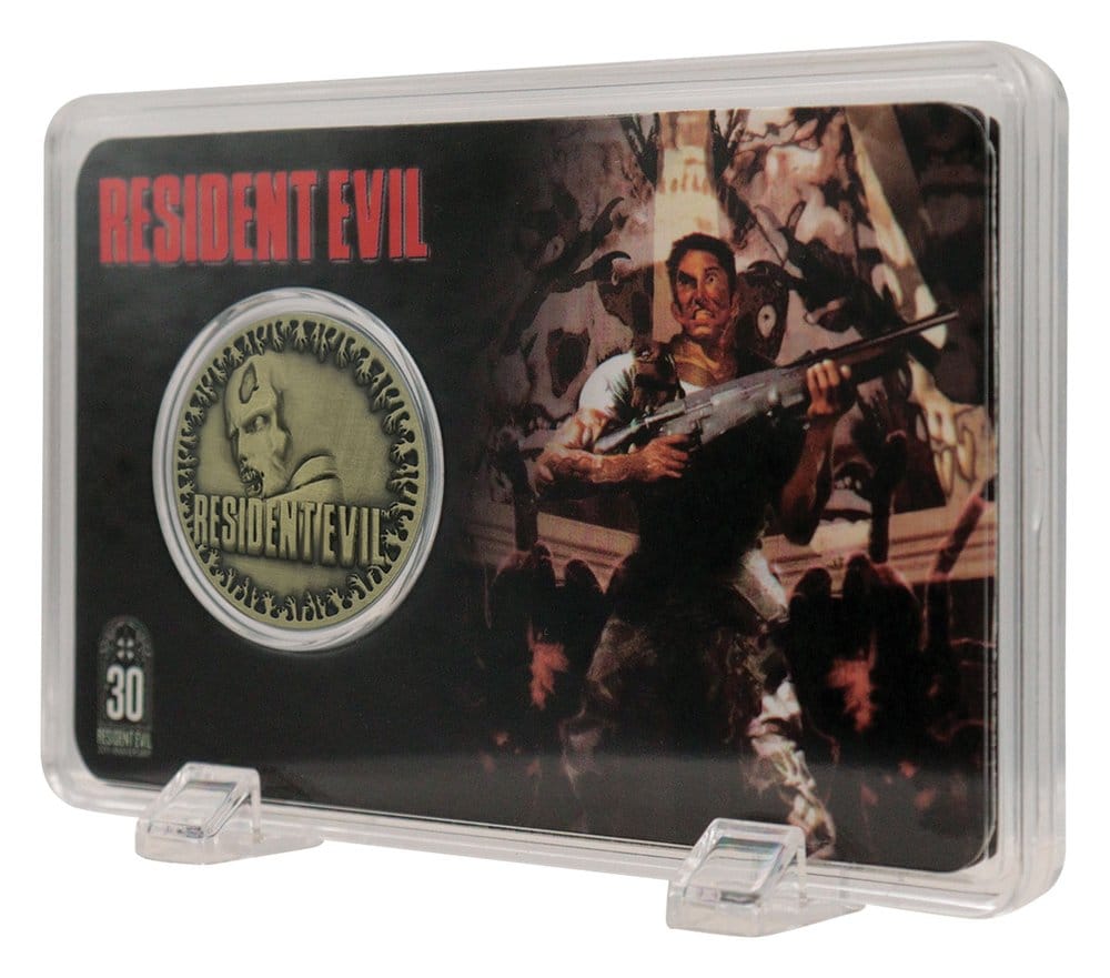 Resident Evil pièce de collection 30th Anniversary Antique Brass Edition