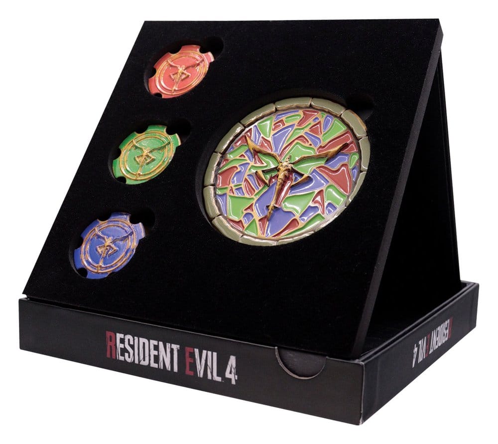 Resident Evil 4 réplique Church Puzzle Medallion Set