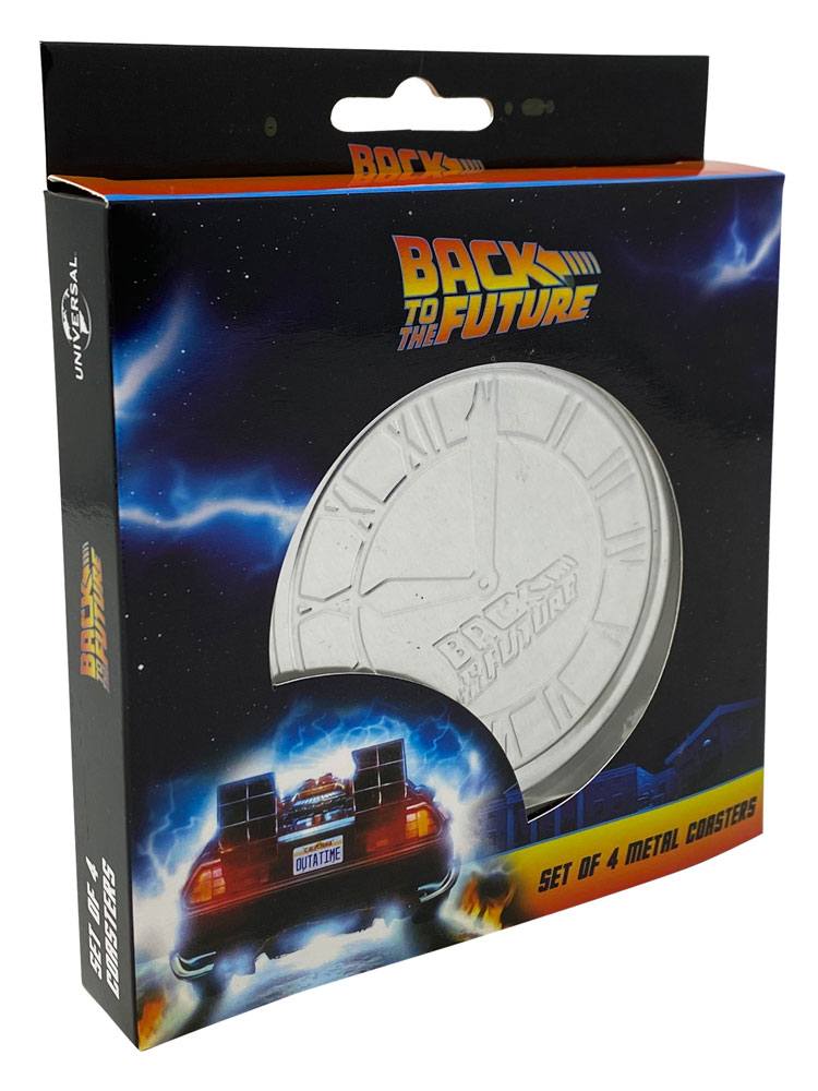 Retour vers le Futur pack 4 sous-verres