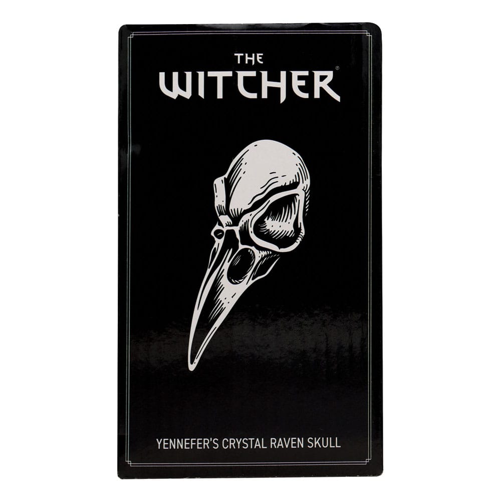 The Witcher 3 réplique crystalised skull 12 cm