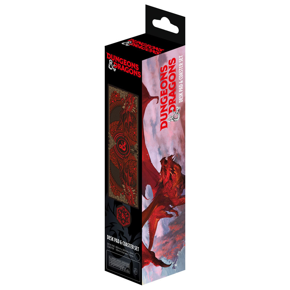Dungeons & Dragons set sous-mains revêtu & sous-verre Graphic