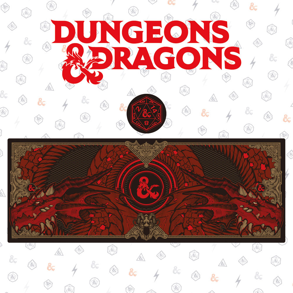 Dungeons & Dragons set sous-mains revêtu & sous-verre Graphic