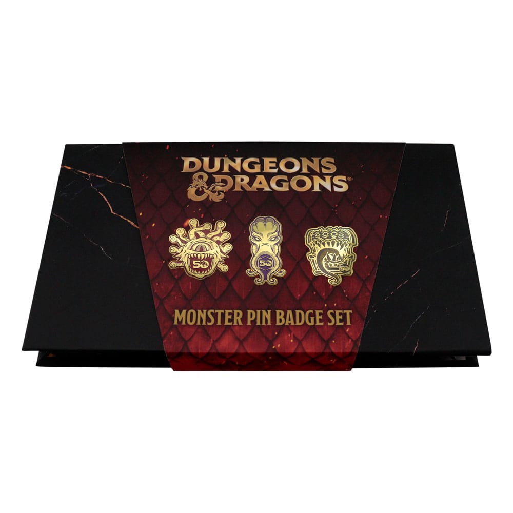 Dungeons & Dragons set 3 pin's 50th Anniversary