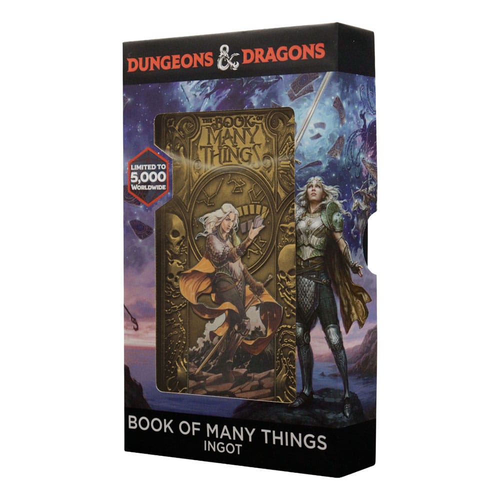 Dungeons & Dragons Lingot Book of Many Things Limited Edition