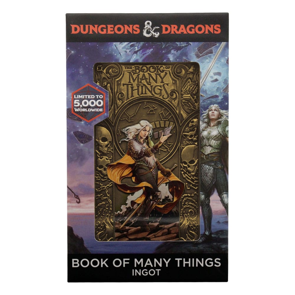 Dungeons & Dragons Lingot Book of Many Things Limited Edition