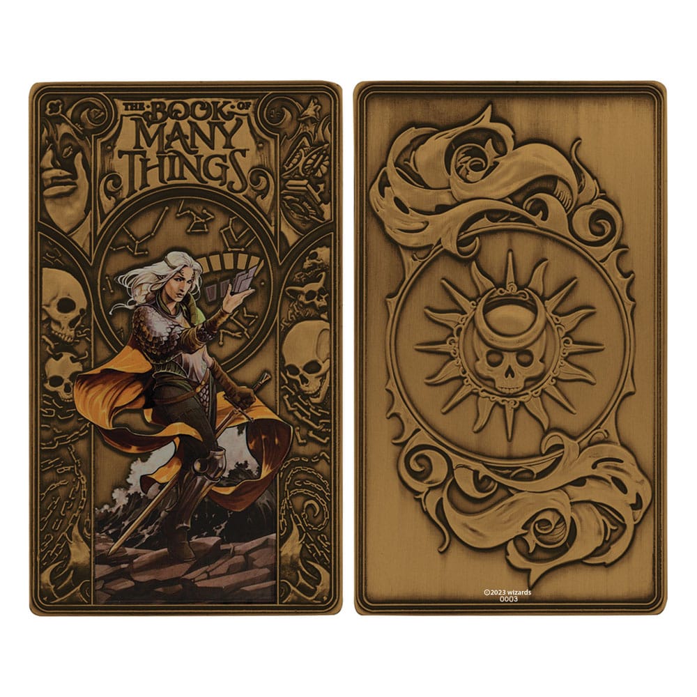 Dungeons & Dragons Lingot Book of Many Things Limited Edition