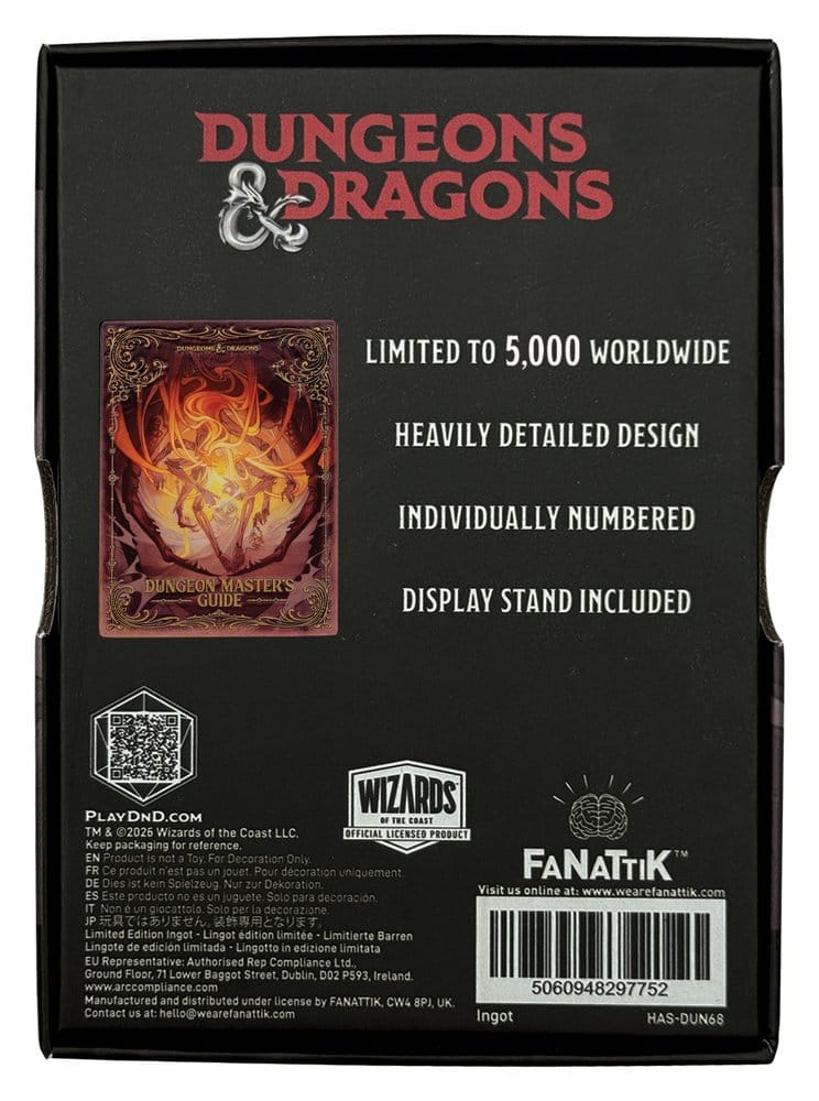 Dungeons & Dragons Lingot Dungeon Masters Guide Alternate Cover Limited Edition