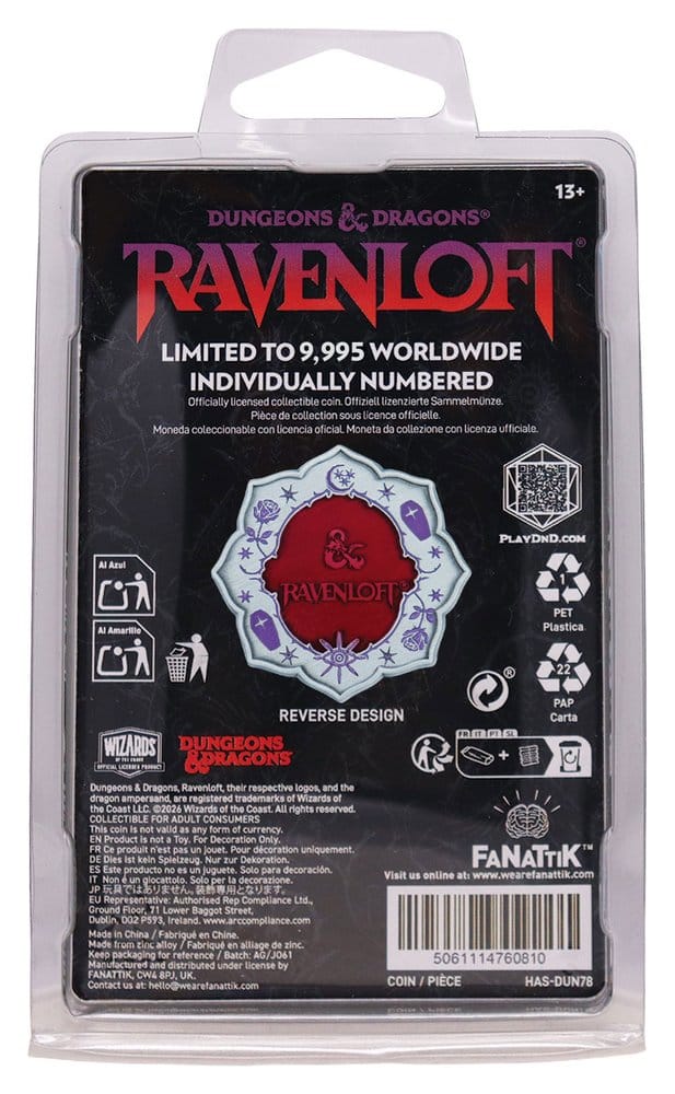 Dungeons & Dragons pièce de collection Ravenloft Limited Edition