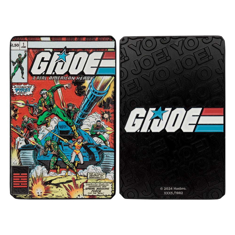 G.I. Joe Lingot A Real American Hero #1 Limited Edition
