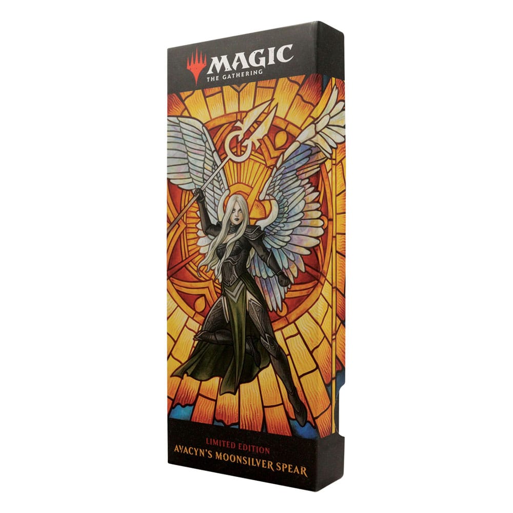 Magic: the Gathering - Mini réplique de la Lance d'argent de lune en argent plaqué