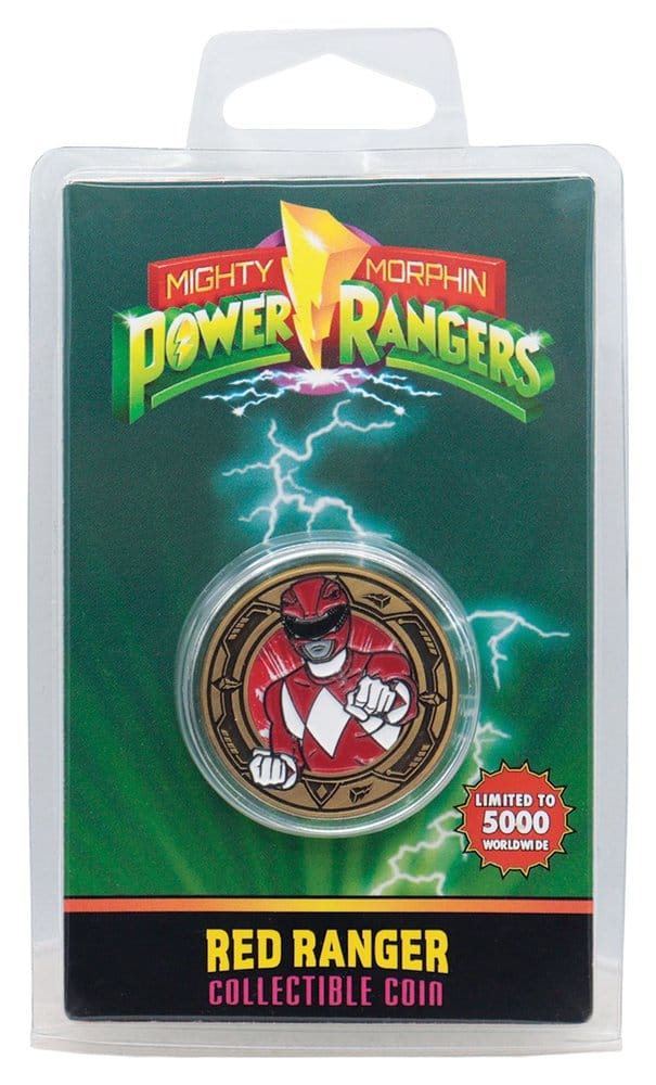 Power Rangers pièce de collection Red Ranger Limited Edition