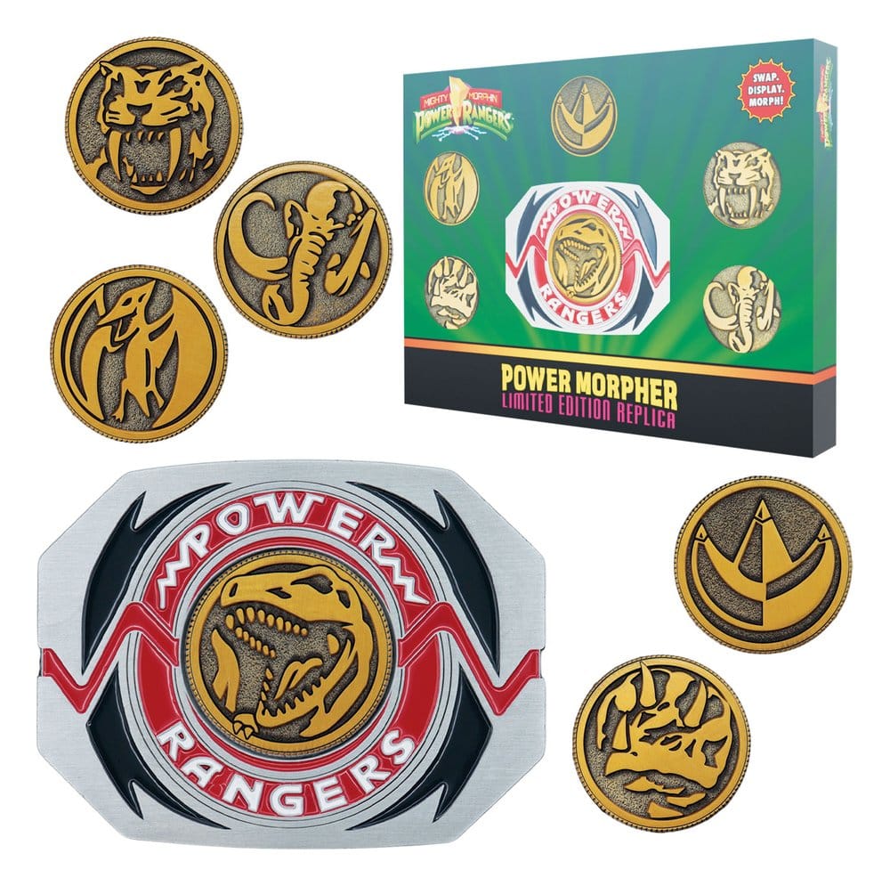 Power Rangers réplique Interchangeable Power Morpher Limited Edition 7 x 9 cm