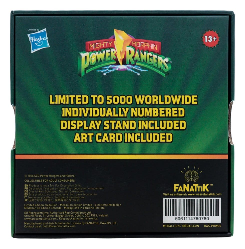 Power Rangers médaillon Megazord Limited Edition