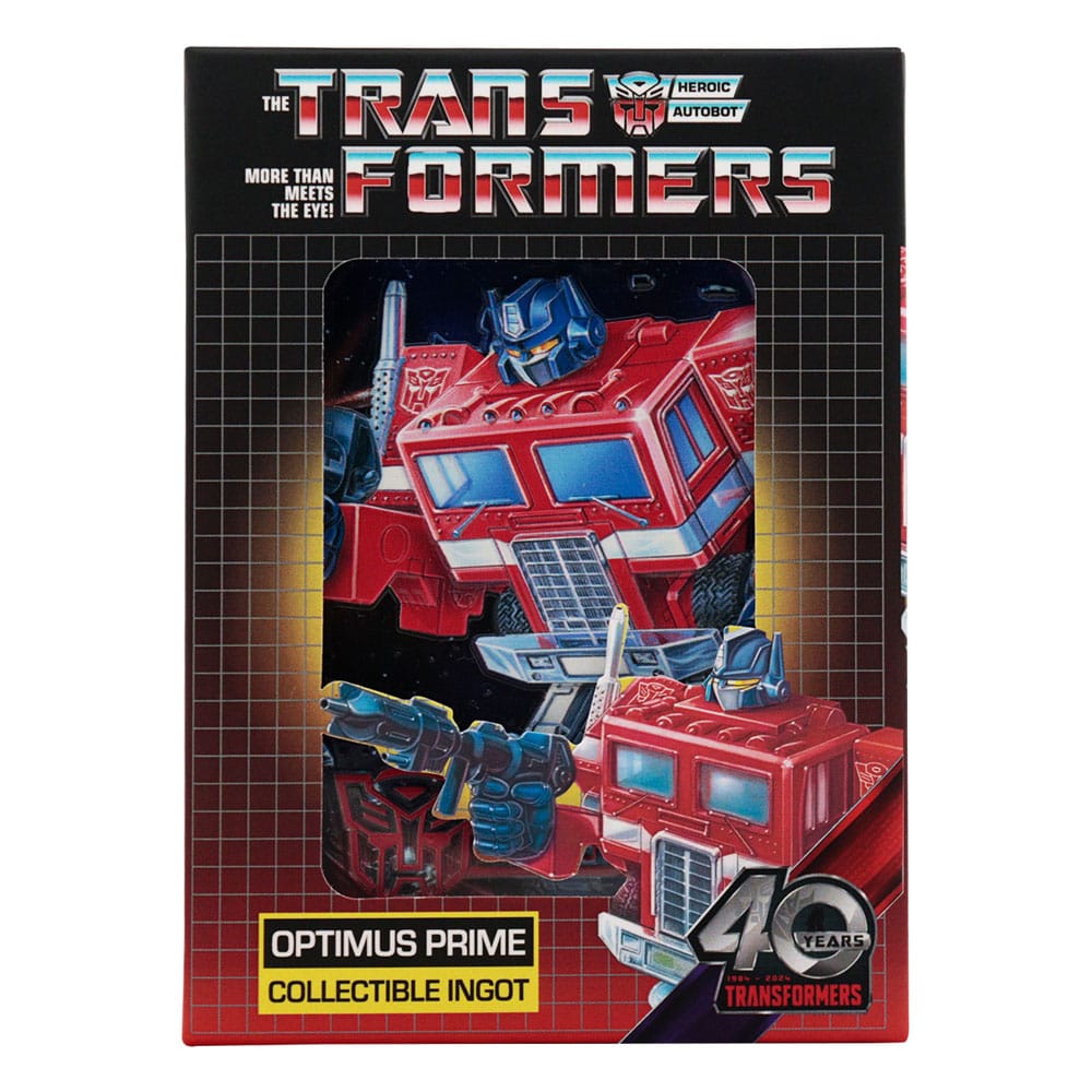 Transformers Lingot 40th Anniversary Autobots Edition